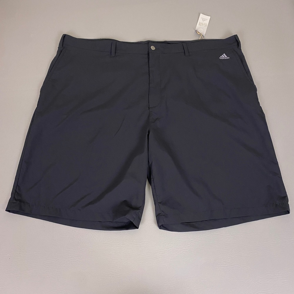 Adidas Golf Shorts‎ Men's Size 52 Black Performance Athletic Brand New NWT